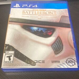 Sony PlayStation 4 PS4 Star Wars Battlefront Deluxe Edition - Blue and White